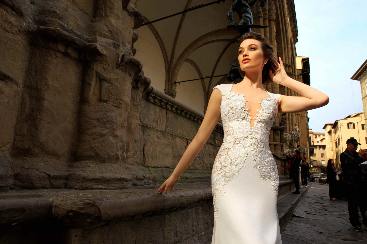 Caterina Cybo — wedding dress by Innocentia