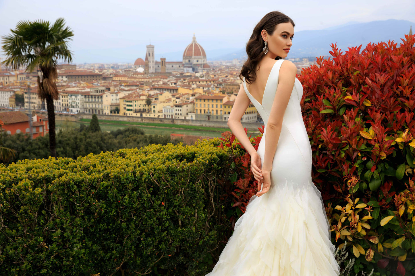 Giulia Farnese — wedding dress by Innocentia
