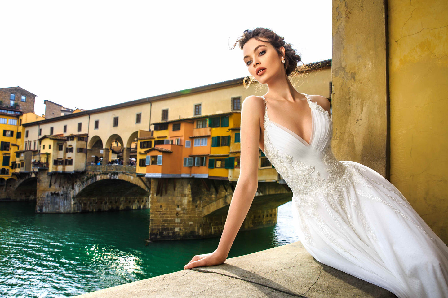 Cecilia Gallerani — wedding dress by Innocentia