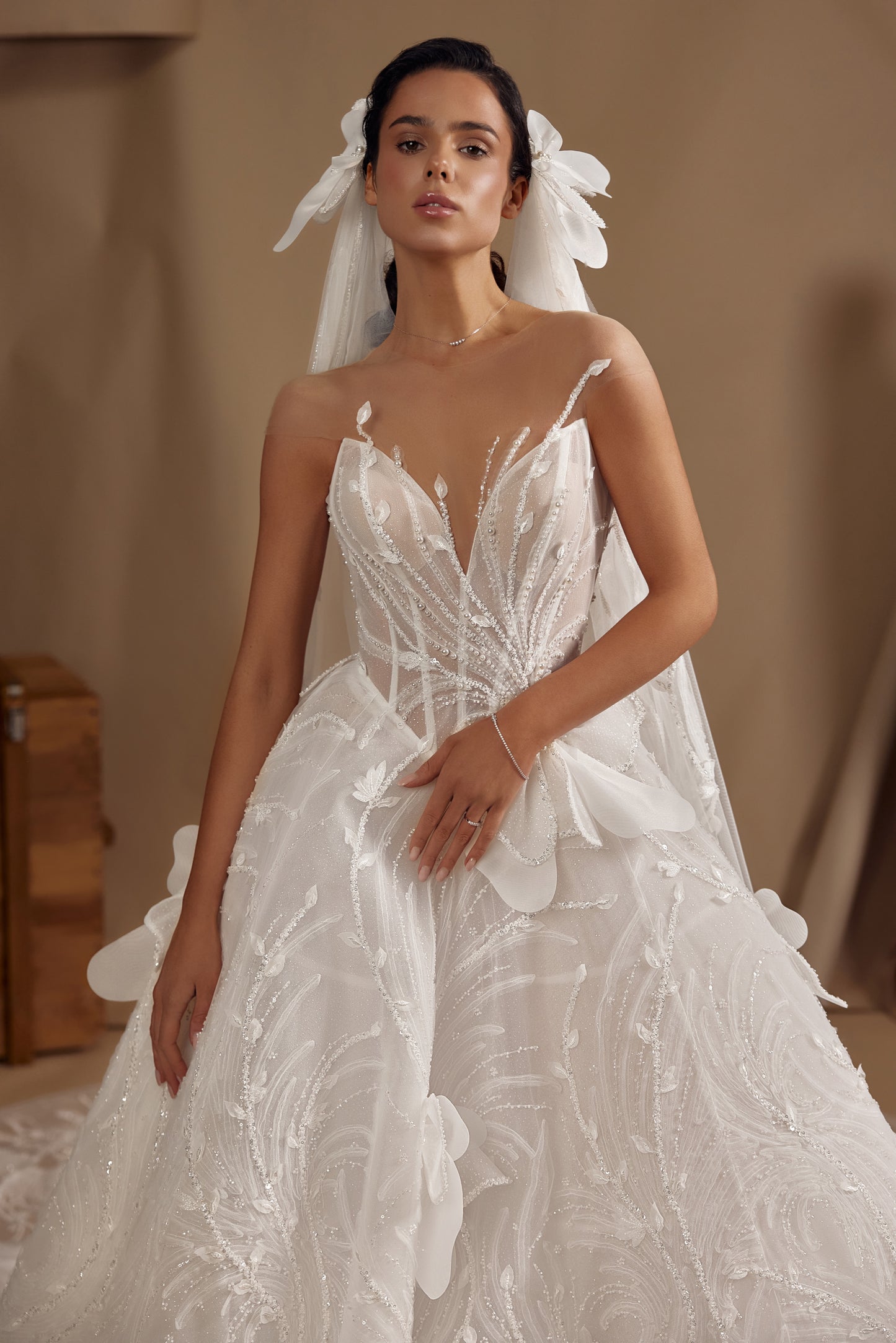 Maria Lani — wedding dress by Innocentia