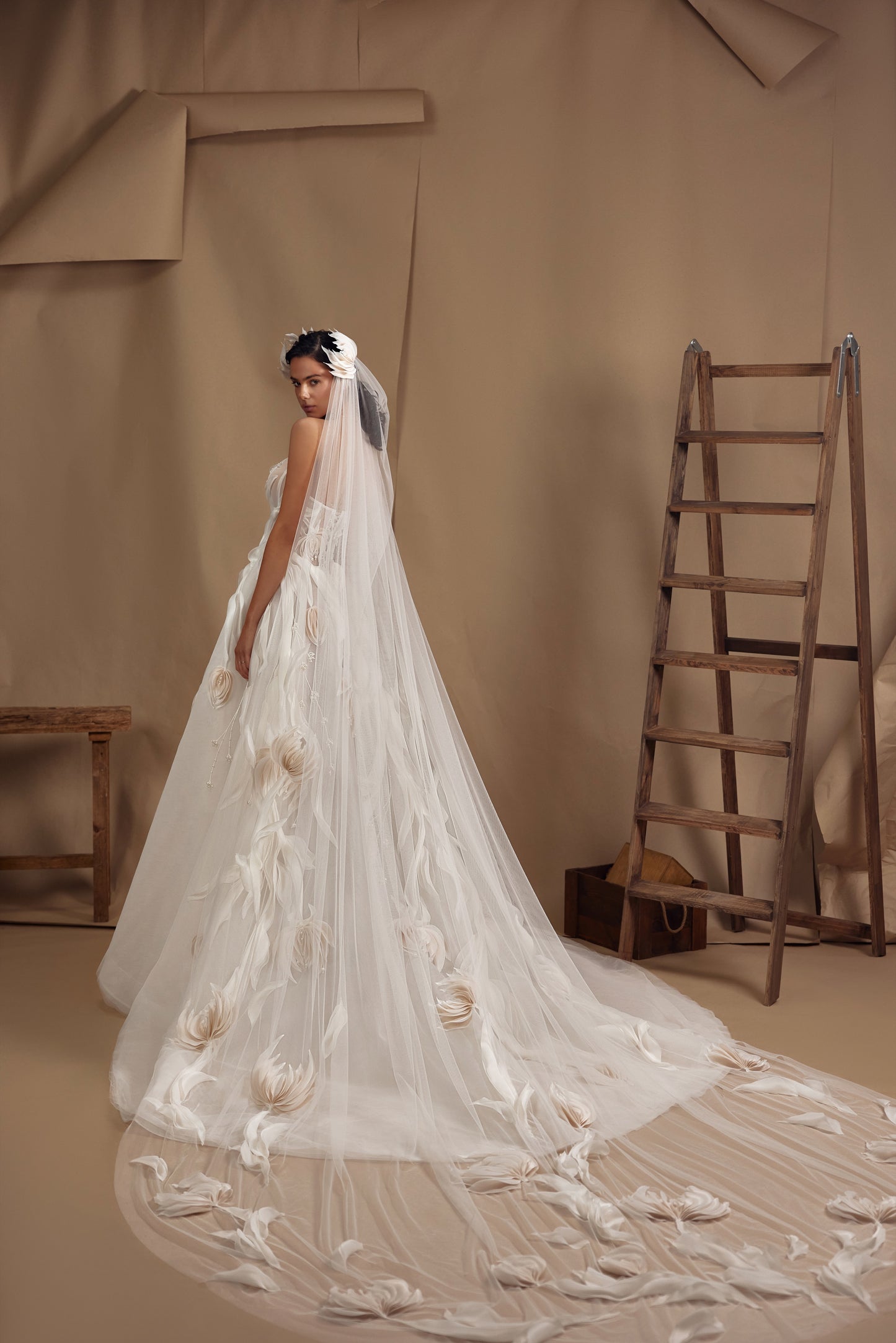 Fernande Olivier — wedding dress by Innocentia