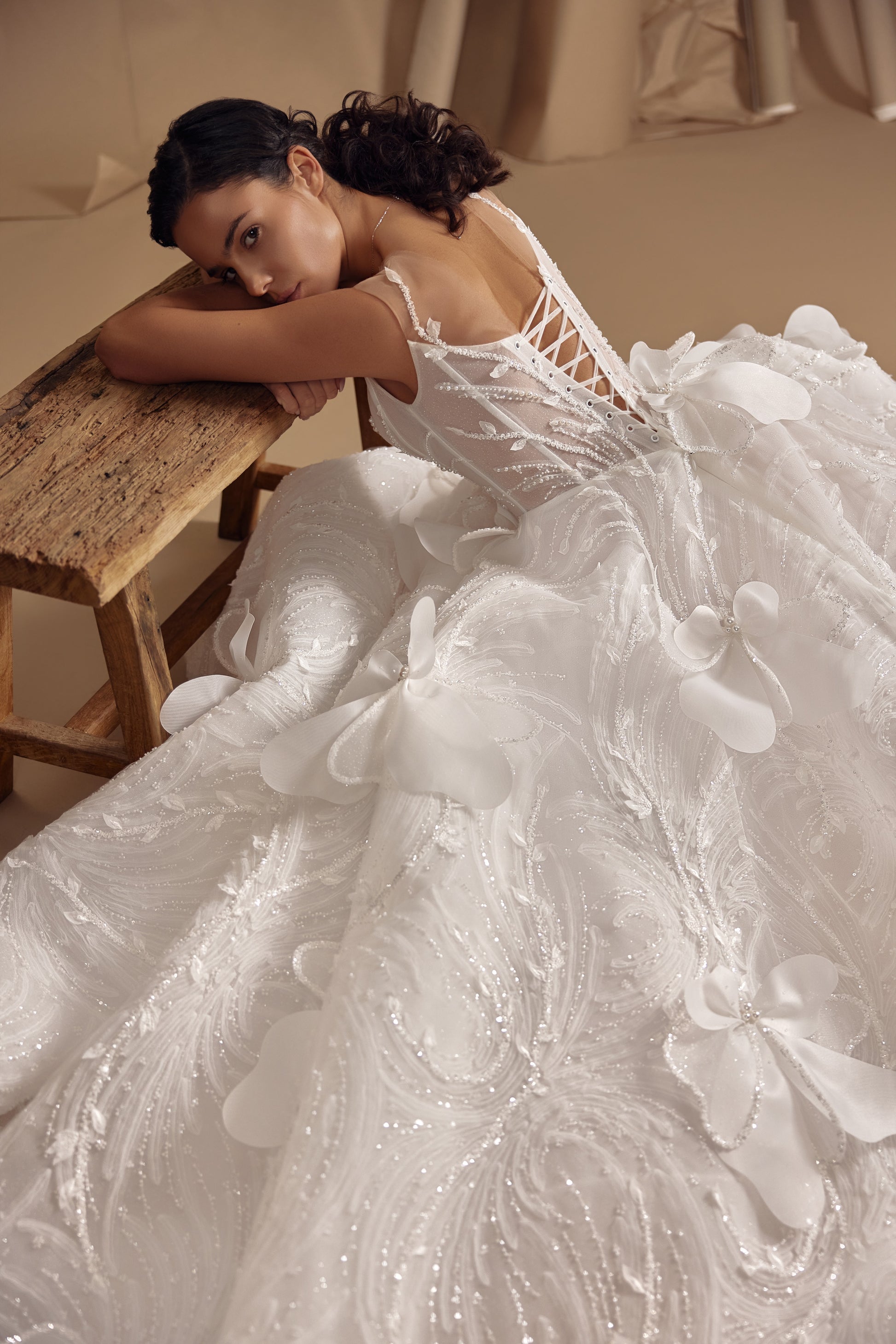 Maria Lani — wedding dress by Innocentia