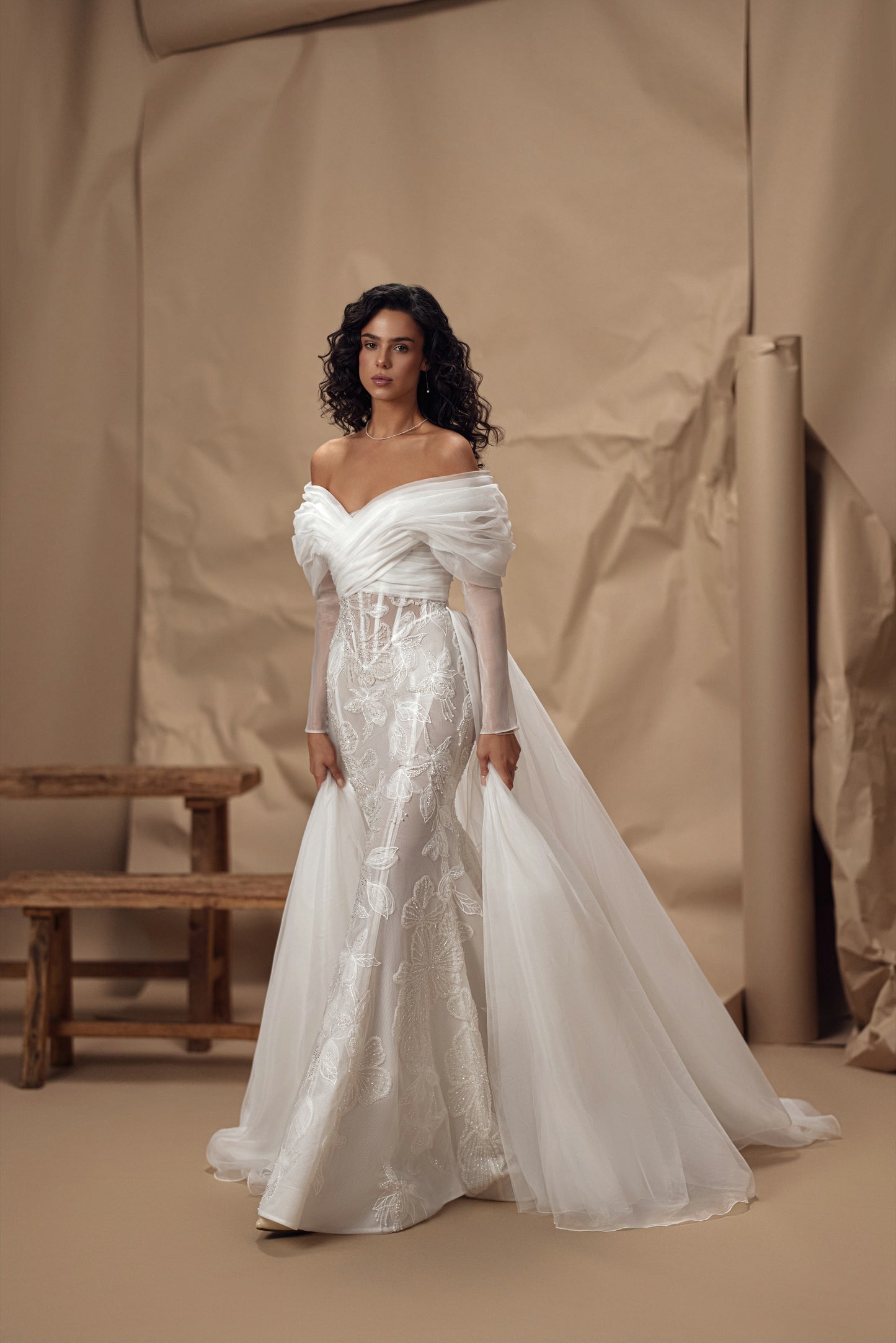 Victorine Meurent — wedding dress by Innocentia