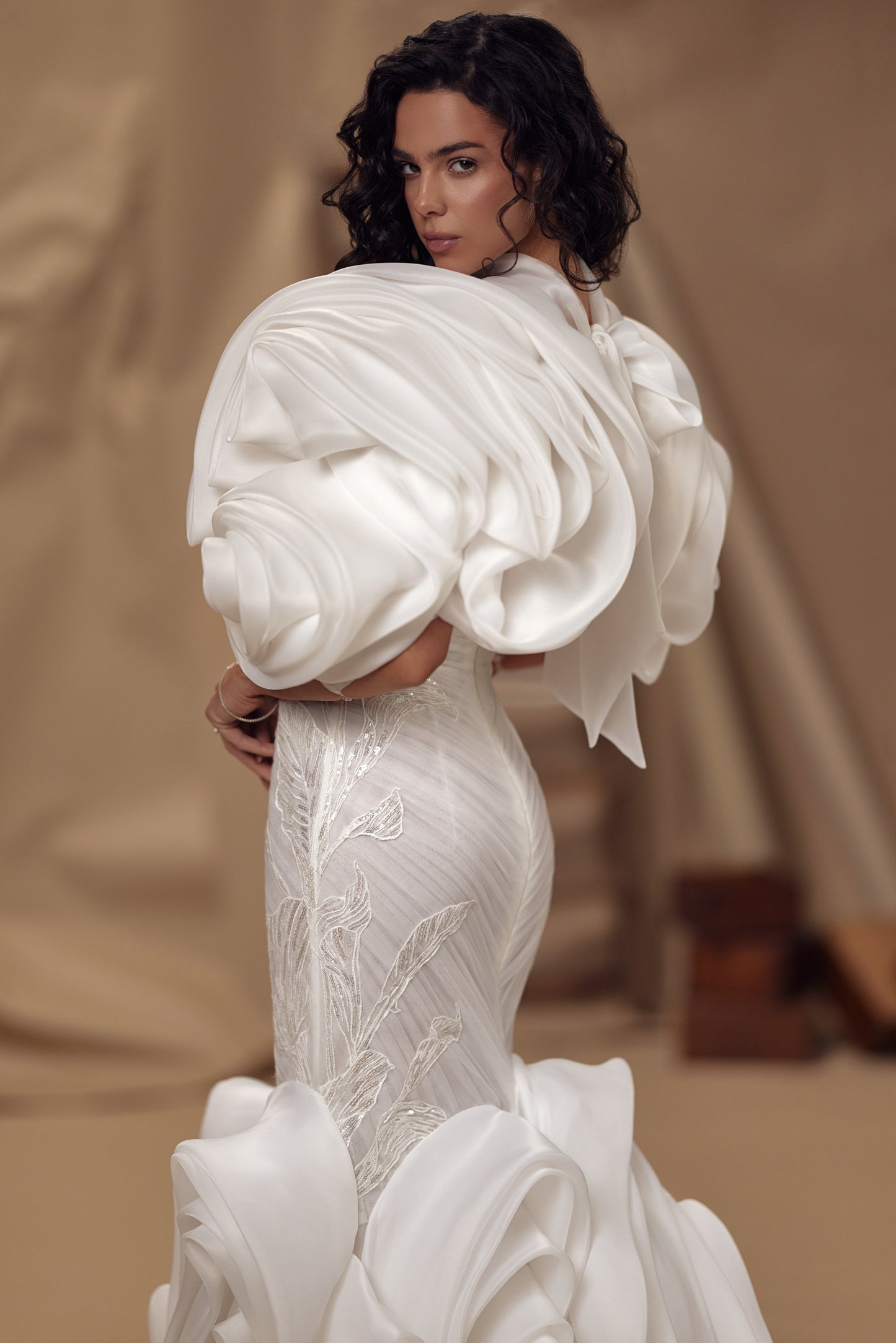 Wallis Simpson — wedding dress by Innocentia