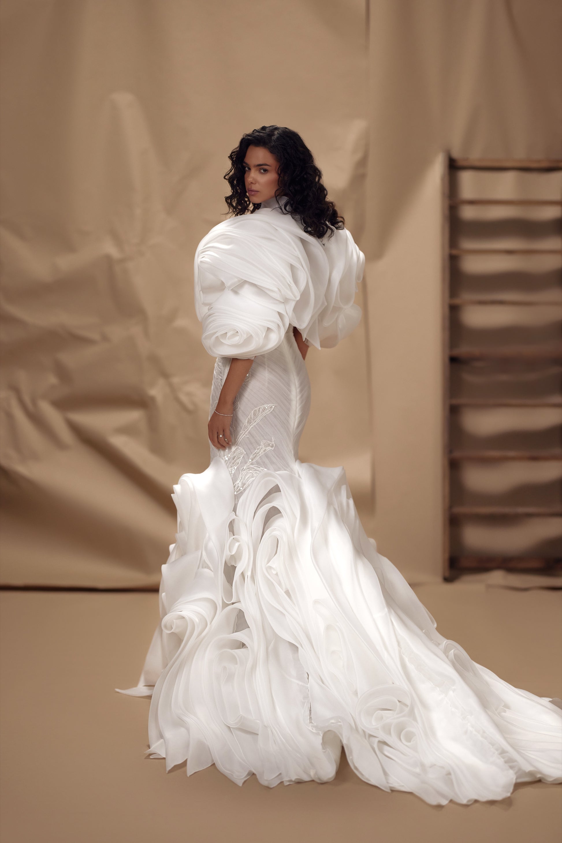 Wallis Simpson — wedding dress by Innocentia