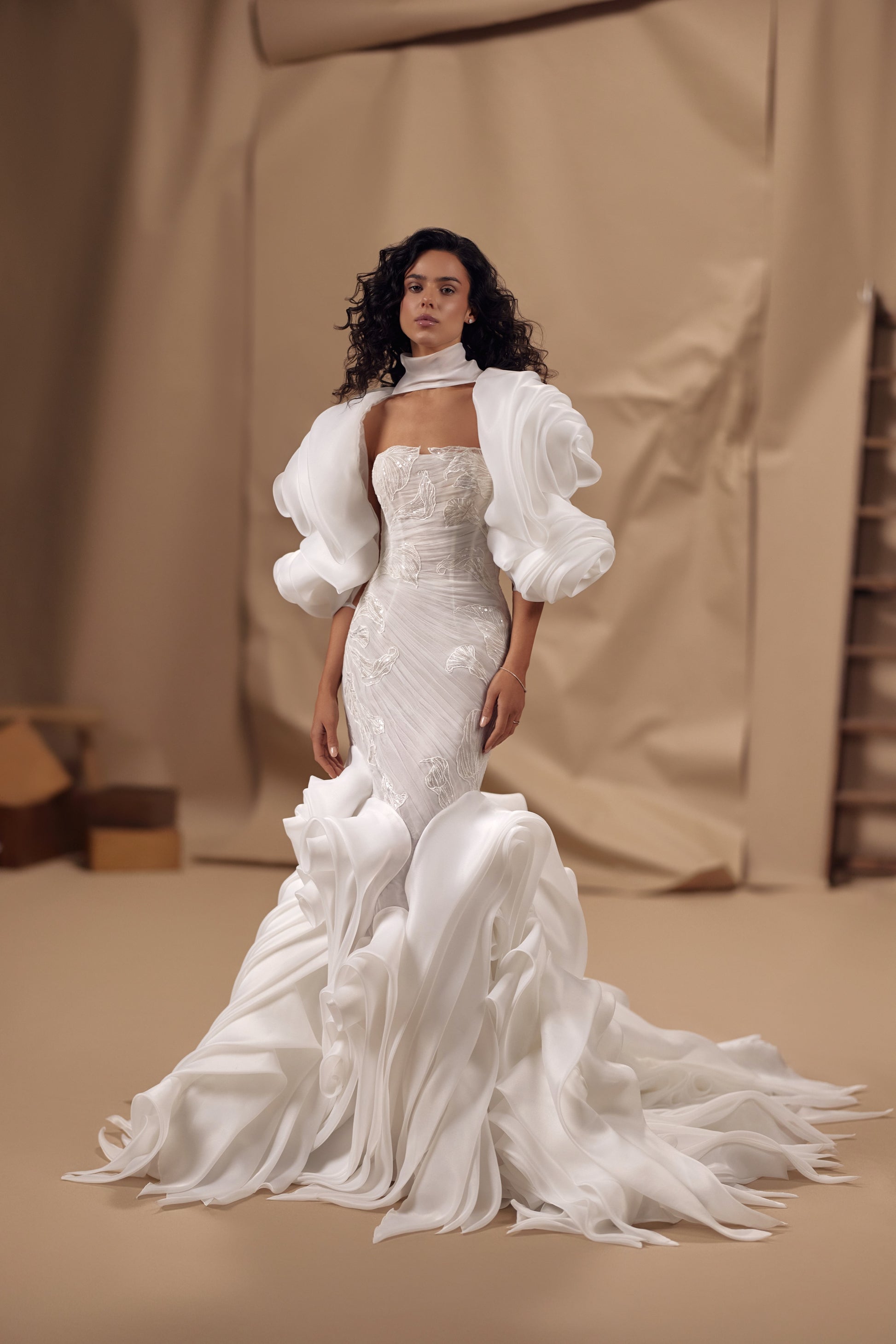 Wallis Simpson — wedding dress by Innocentia